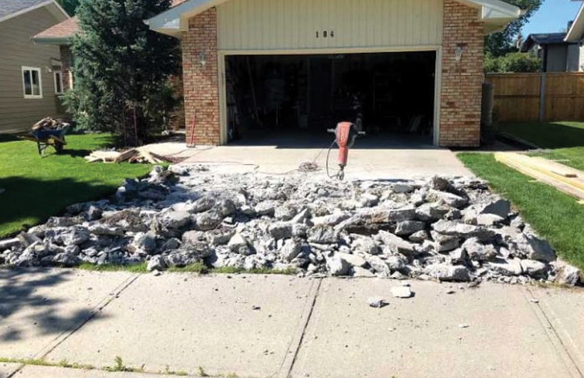 Driveway Removal Saint Paul